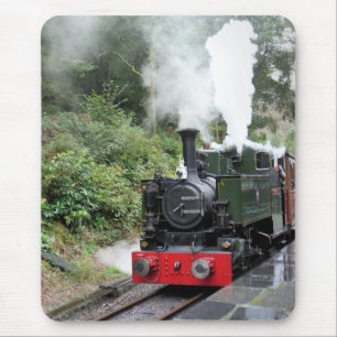 STEAM TRAINS MOUSE PAD