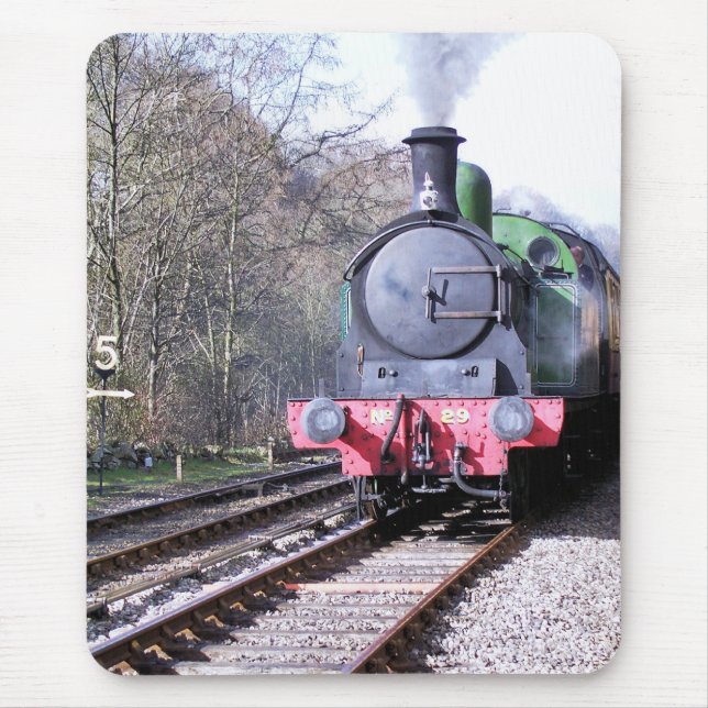 STEAM TRAINS MOUSE PAD (Front)