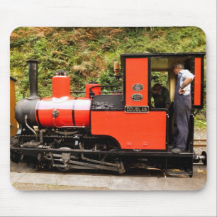 STEAM TRAINS MOUSE PAD