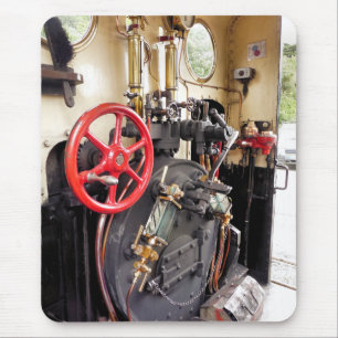 STEAM TRAINS MOUSE PAD