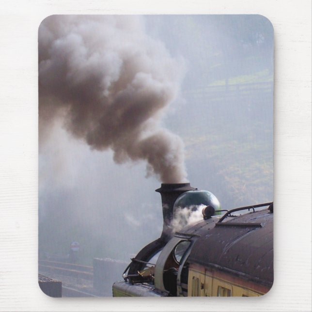 STEAM TRAINS MOUSE PAD (Front)