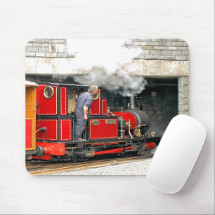 STEAM TRAINS MOUSE PAD