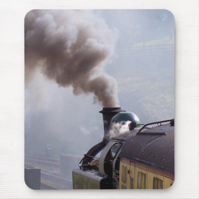 STEAM TRAINS MOUSE PAD (Front)