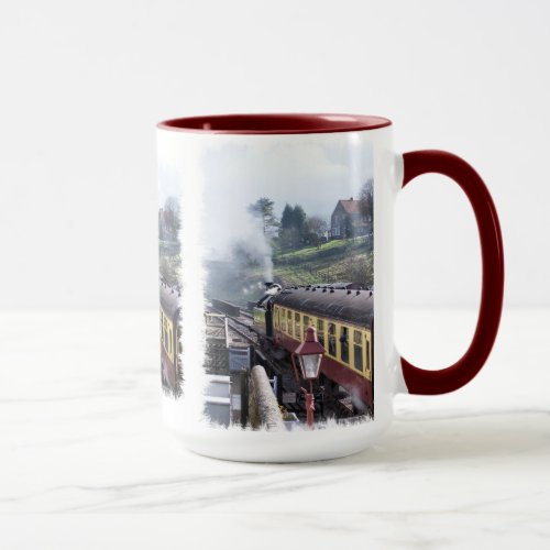 STEAM TRAINS MUG