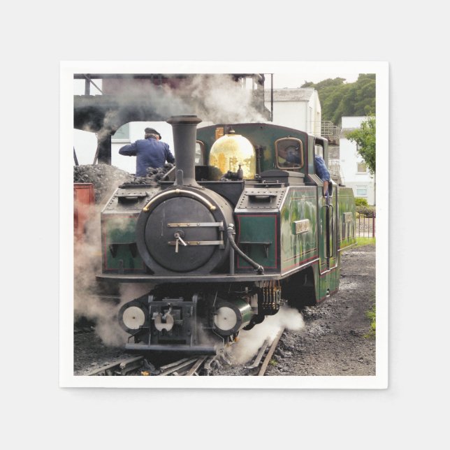 STEAM TRAINS NAPKINS (Front)