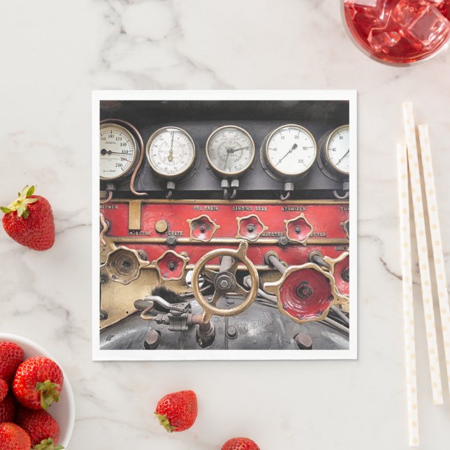 STEAM TRAINS NAPKINS (Insitu)