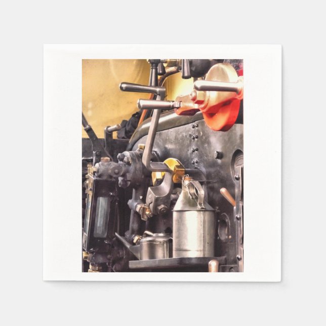 STEAM TRAINS  NAPKINS (Front)