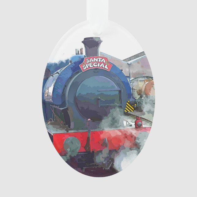 STEAM TRAINS ORNAMENT (Front)