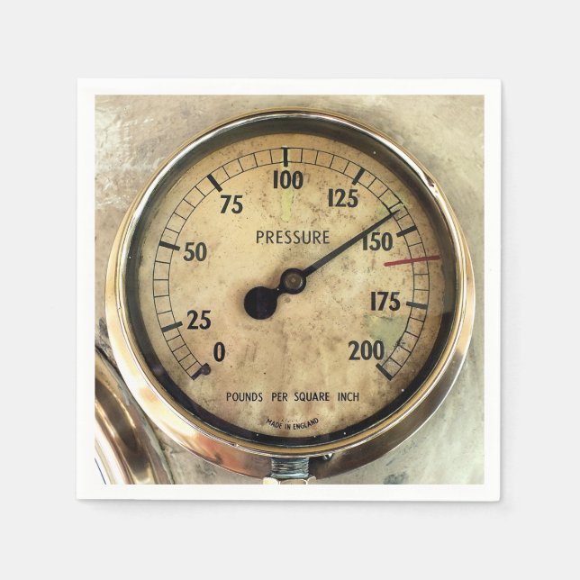 STEAM TRAINS PAPER NAPKINS (Front)