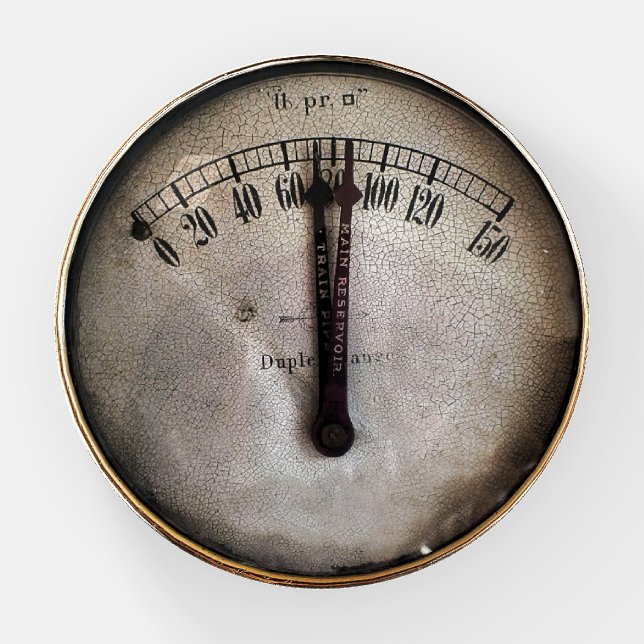 STEAM TRAINS PAPERWEIGHT (Front)