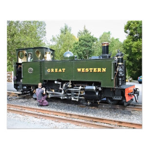 STEAM TRAINS PHOTO PRINT
