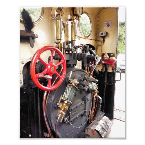 STEAM TRAINS PHOTO PRINT