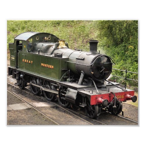 STEAM TRAINS PHOTO PRINT