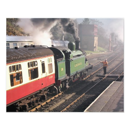 STEAM TRAINS PHOTO PRINT