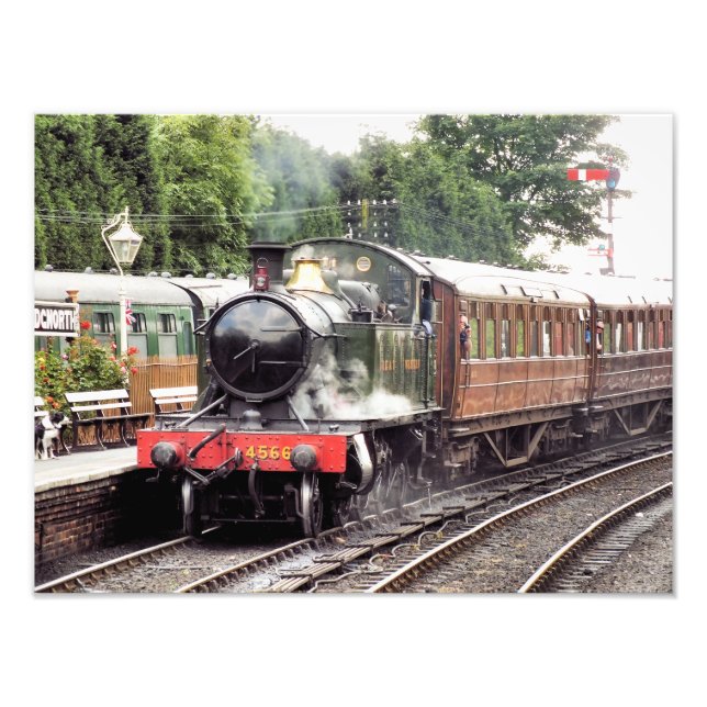 STEAM TRAINS PHOTO PRINT (Front)