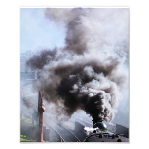 STEAM TRAINS PHOTO PRINT