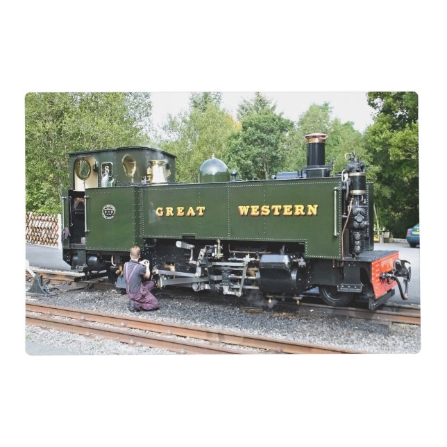 STEAM TRAINS PLACEMAT (Front)
