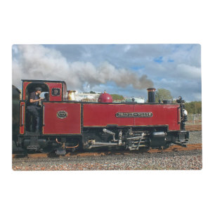 STEAM TRAINS PLACEMAT