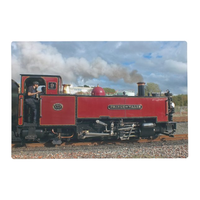 STEAM TRAINS PLACEMAT (Front)