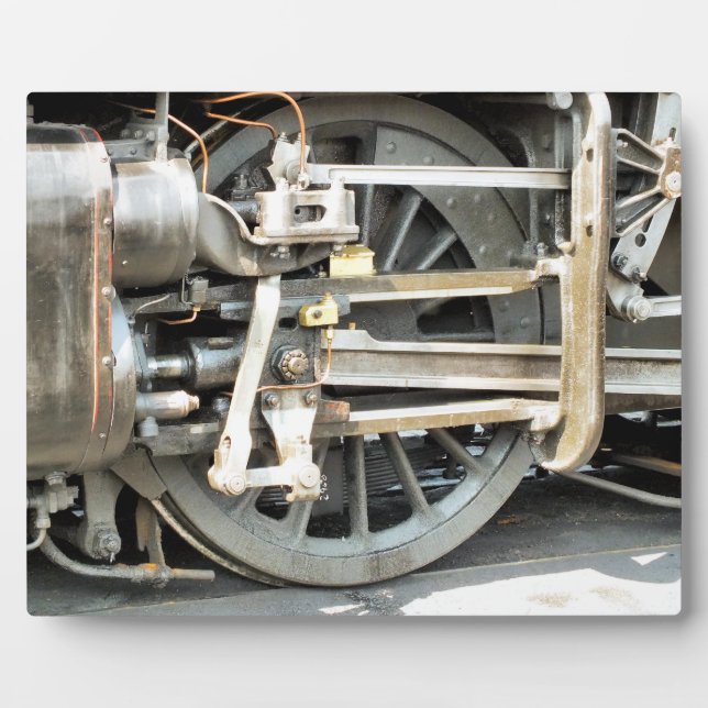 STEAM TRAINS PLAQUE (Front)