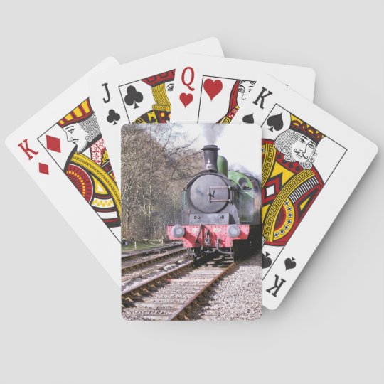 STEAM TRAINS PLAYING CARDS