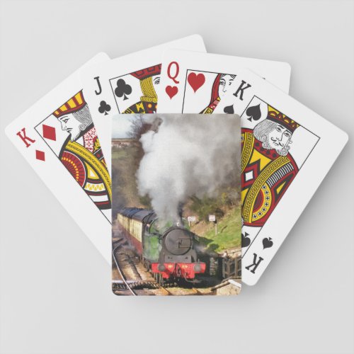 STEAM TRAINS PLAYING CARDS