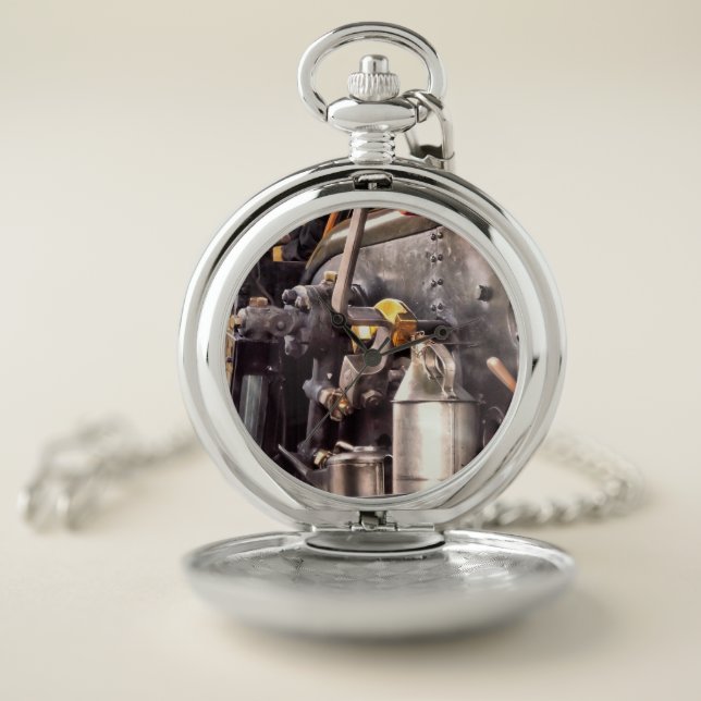 STEAM TRAINS   POCKET WATCH (Inside)