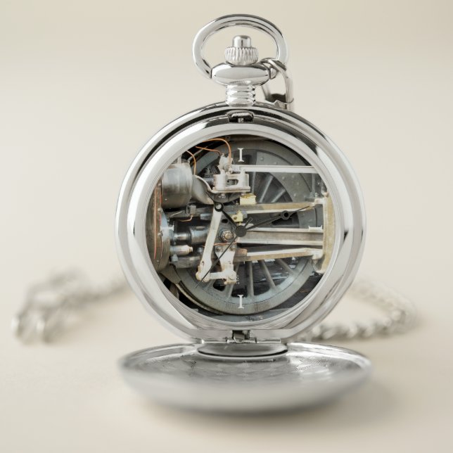 STEAM TRAINS POCKET WATCH (Inside)