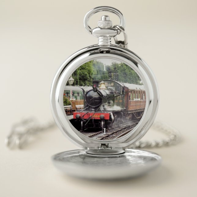 STEAM TRAINS POCKET WATCH (Inside)