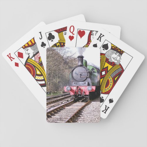 STEAM TRAINS POKER CARDS