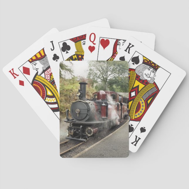 STEAM TRAINS POKER CARDS (Back)