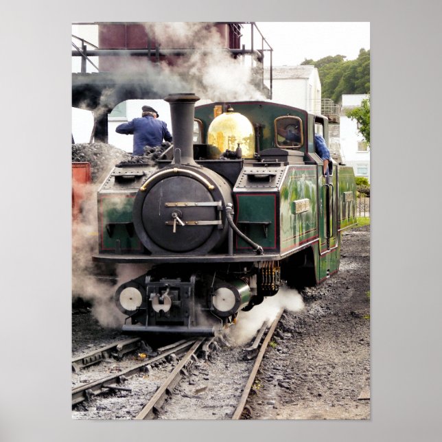 STEAM TRAINS POSTER (Front)