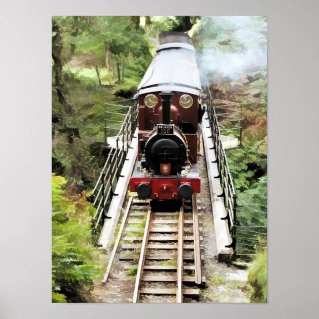 STEAM TRAINS POSTER (Front)