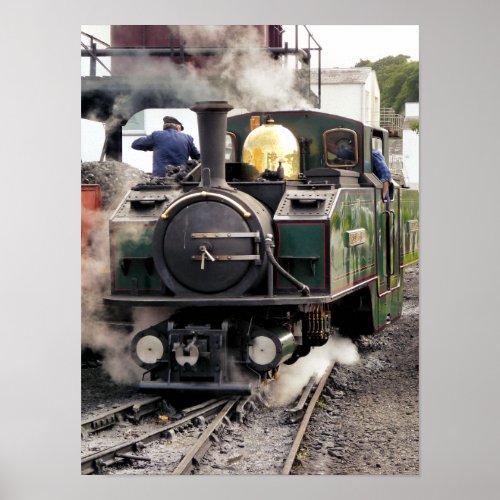 STEAM TRAINS POSTER