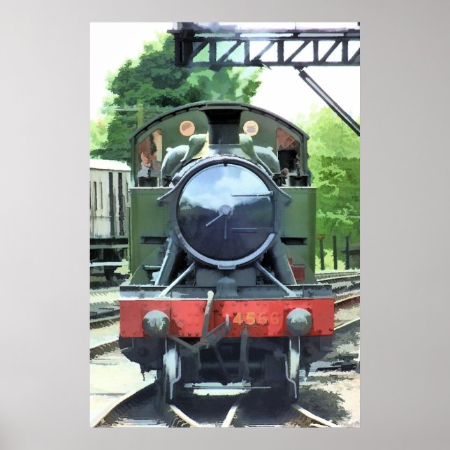 STEAM TRAINS POSTER (Front)