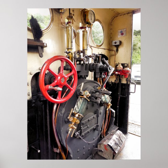 STEAM TRAINS POSTER (Front)