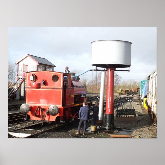 STEAM TRAINS POSTER (Front)