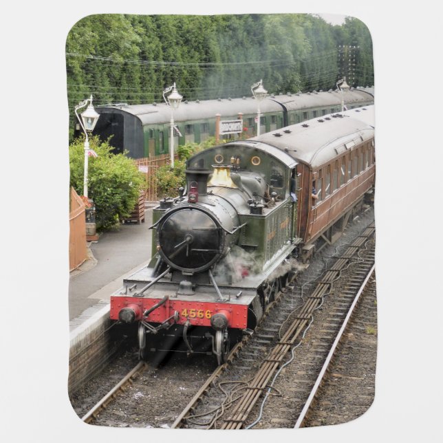 STEAM TRAINS RECEIVING BLANKET (Front)