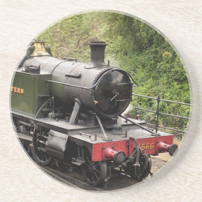 STEAM TRAINS SANDSTONE COASTER (Front)