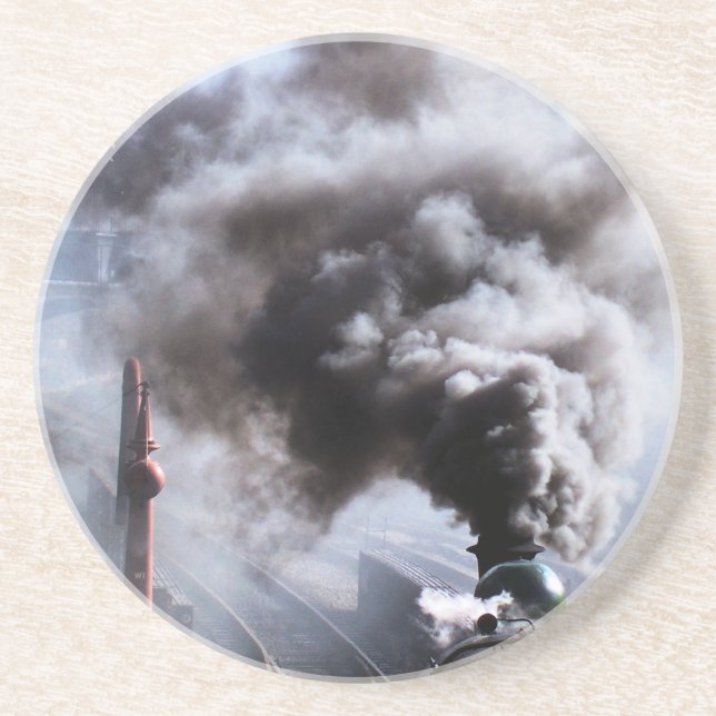 STEAM TRAINS SANDSTONE COASTER (Front)