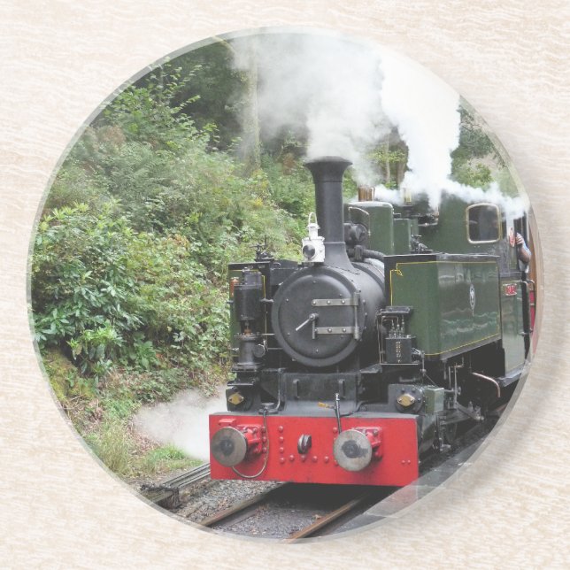 STEAM TRAINS SANDSTONE COASTER (Front)