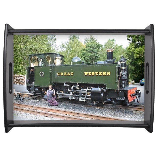 STEAM TRAINS SERVING TRAY (Front)