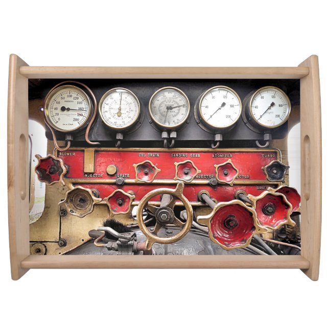 STEAM TRAINS SERVING TRAY (Front)