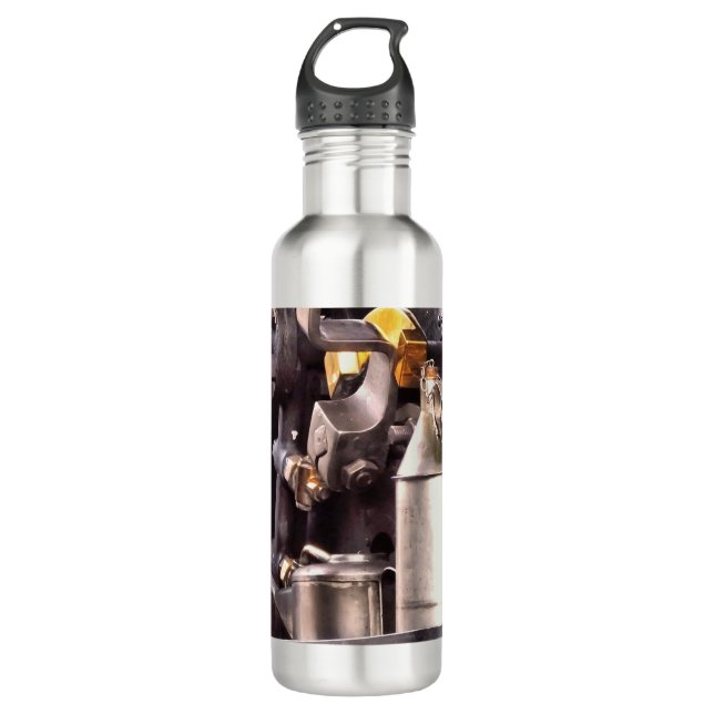 STEAM TRAINS   STAINLESS STEEL WATER BOTTLE (Front)