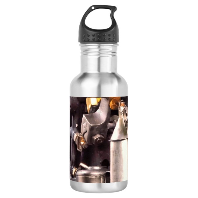 STEAM TRAINS   STAINLESS STEEL WATER BOTTLE (Front)