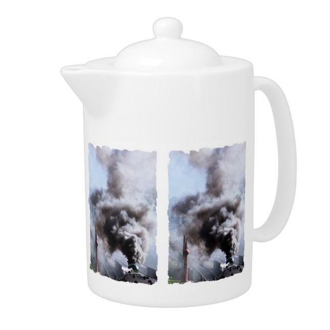 STEAM TRAINS TEAPOT (Right)