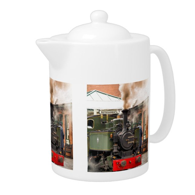 STEAM TRAINS TEAPOT (Right)