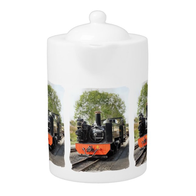 STEAM TRAINS TEAPOT (Front)