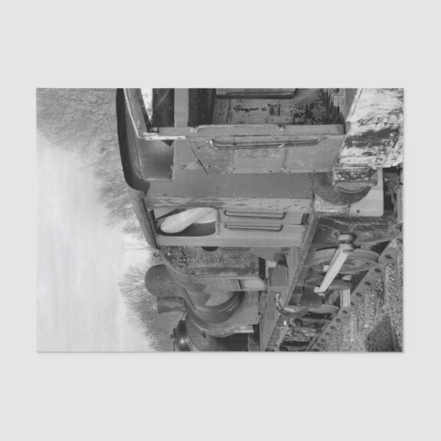 STEAM TRAINS TISSUE PAPER (Front)