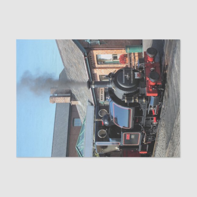 STEAM TRAINS TISSUE PAPER (Front)